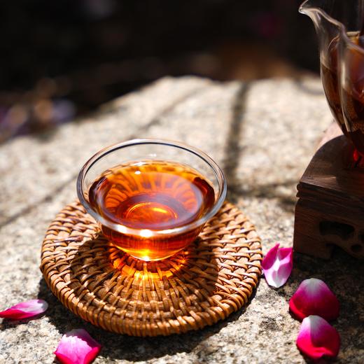 【整件8团】【龙团贡茶困鹿山熟茶】2022年头春头采云南普洱茶熟茶团茶礼盒装与茶农强强联合良心好茶500g/团 商品图6