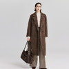 棉仓367666016-全羊绒气场翻驳领长款大衣 商品缩略图1