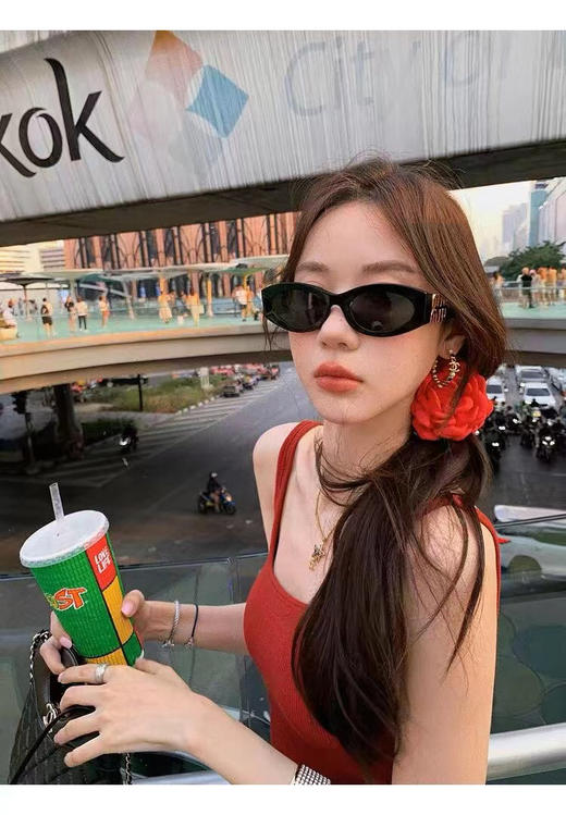 SUNJ3925蚕丝方领乳胶胸垫吊带 商品图7