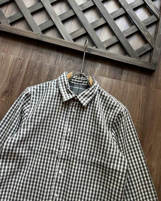 AIGLE艾高秋冬款THERMOLITE户外保暖休闲双面穿格子衬衫上衣男！ 商品图7