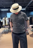 条纹休闲短袖（波哥试穿L码） 商品缩略图8
