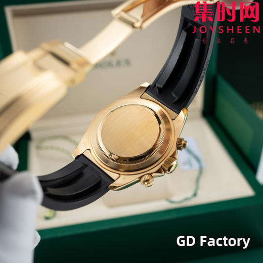 亲民版 劳力士宇宙计型 包边陶瓷圈 新款迪通拿系列 金壳绿盘 男士腕表 商品图6