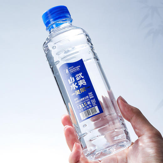 武夷山水灵泉380ml*24瓶整件小瓶装水饮用水泡茶水 商品图1