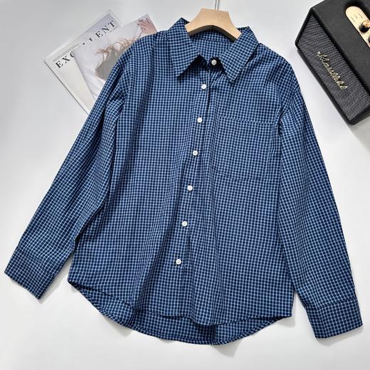 isabelle marran伊莎贝尔早秋miu系松弛感纯棉衬衫JS3692862 商品图2