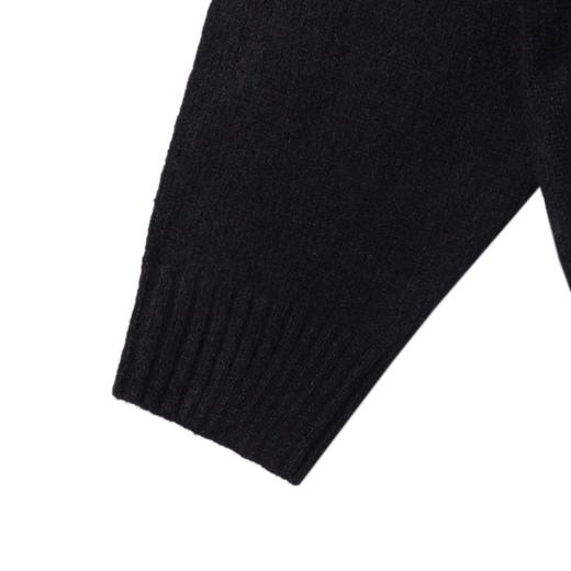 28868SDSA男士秋冬新款痞帅男装潮牌纯色纽扣开衫针织衫百搭圆领毛衣 商品图4