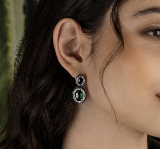 【不退不换，介意勿拍】APM Monaco 耳环  AE16508M-F 商品图0