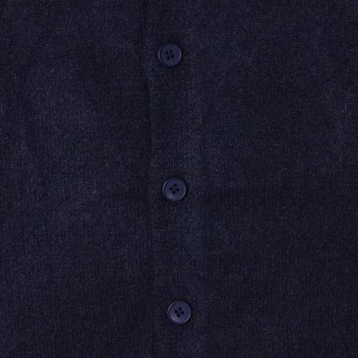 28868SDSA男士秋冬新款痞帅男装潮牌纯色纽扣开衫针织衫百搭圆领毛衣 商品图3