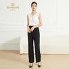 乔万尼新品矿石黑经典显瘦直筒裤ET3F713 商品缩略图3