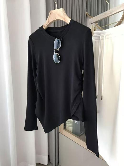 【2025王炸爆款】超好穿！！不规则抽褶ins风06666-喜出 商品图2