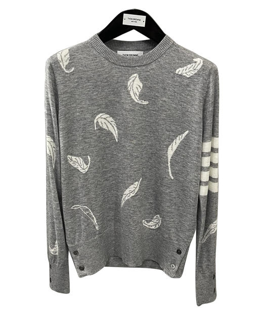 女款羊毛提花针织毛衣022 商品图0