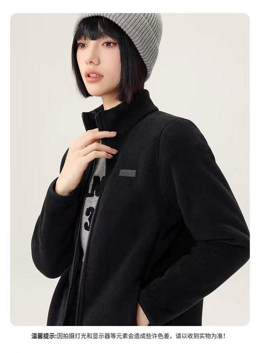 厂家清货，随时下架【超值购】高克重，高密度厚款保暖立领摇粒绒外套-喜出 商品图3