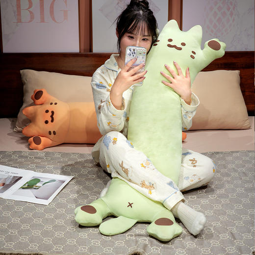 自然醒冰丝烤面包长条睡觉抱枕QYL 商品图13