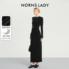 NORNS LADY诺恩【0感系列】2025年秋新款连衣裙收腰小黑裙 H25LF155061/H25LF15506-12.1 商品缩略图2