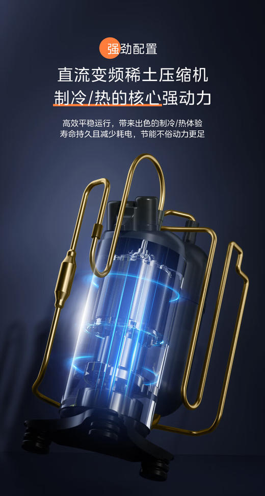 美的（Midea）风管机一拖一中央空调星光GC系列1.5匹一级变频冷暖直流变频自清洁 1.5匹 一级能效 星光时尚KFR-35T2W/B-GC(1)Ⅳ裸机 商品图8