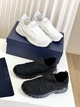 迪家莞产B30系列 男士弹力飞织套脚休闲运动鞋