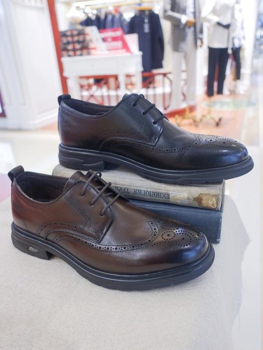 千百度新正装皮鞋男鞋A24117103 商品图3