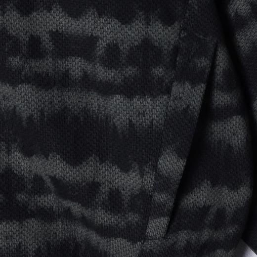 T6C37715SDSA男士秋冬新款痞帅男装宽松撞色肌理条纹拉链立领夹克百搭外套 商品图3