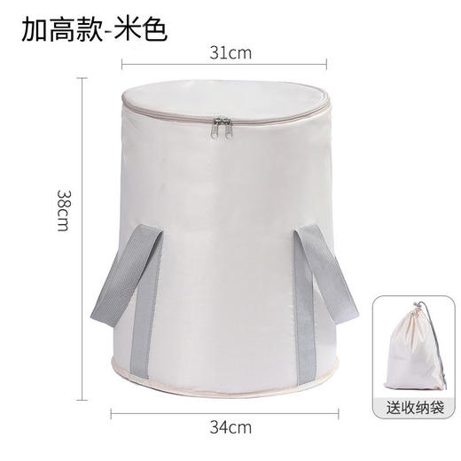 泡脚桶折叠便携家用保暖加高过膝过小腿可折叠宿舍洗脚桶泡脚袋 商品图8