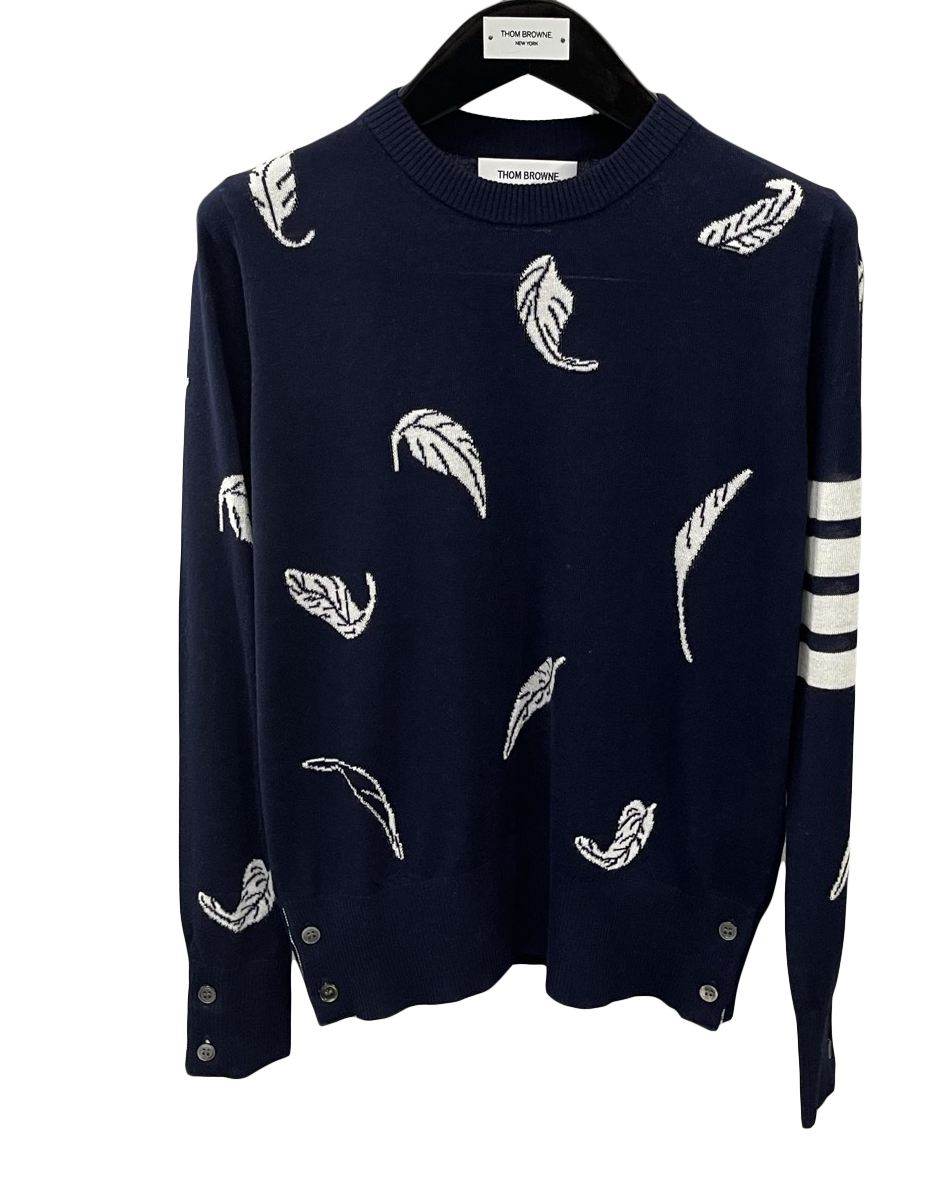 女款羊毛提花针织毛衣022