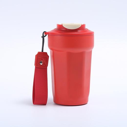 【316不锈钢智能控温】咖啡杯316不锈钢八角保温杯，颜值在线还超能打！车载提绳设计，咖啡党必备 商品图4