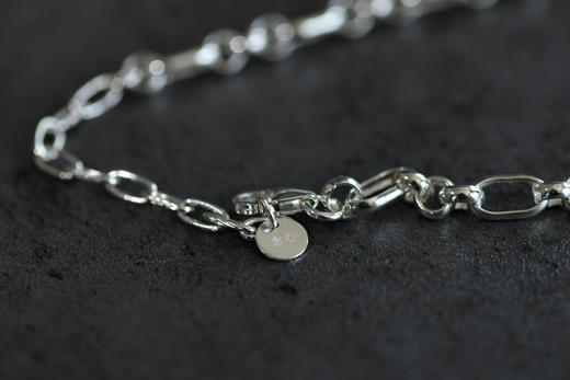 白水晶祥云银项链 商品图2