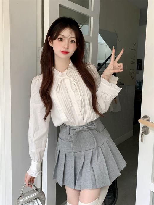 CE家isabelle marran伊莎贝尔法式重工别致花边系带衬衫JS3693012 商品图5