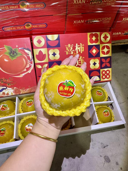 【预售款1周五到店提货！】脆柿*6个 商品图1