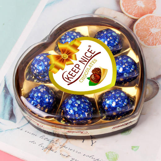 限时特卖！【多层好料！外酥里软】精美礼盒，心心相印，典趣三粒心形巧克力糖果礼盒情人节送女生礼物商超休闲小零食。ha 商品图12