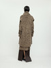 Ruohan 25AW 卡其绿羊毛针织堆领马甲 商品缩略图4