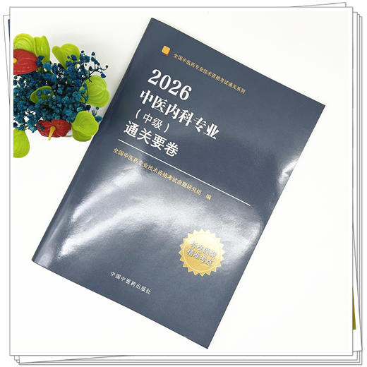 2026年中医内科专业（中级）通关要卷 中医内科学中级考试模拟试卷习题集 中国中医药出版社 中医药专业技术资格考试通关系列 商品图1