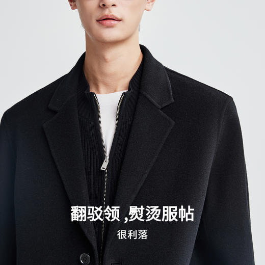 棉仓367812003-羊毛双面呢贴袋西服 商品图2