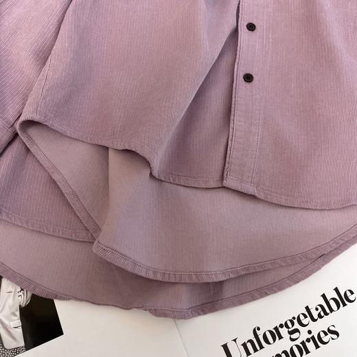 cosAcosB显白特调加厚荃棉灯芯绒休闲长袖衬衫2088 商品图5