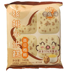 140g家家麦每日粗粮核桃小米糕