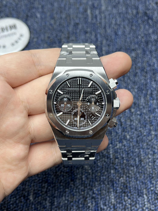 AP/爱彼 BF皇家橡树系列26240计时码表 男士腕表 皇家橡树26331透底款 商品图1