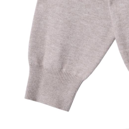 M3322SDSA男士秋冬新款痞帅男装潮牌纯色海鸥领针织衫百搭时尚套头毛衣 商品图4