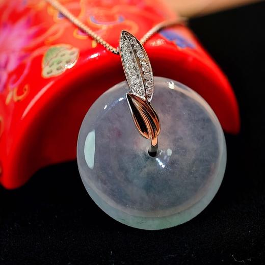 18K金镶嵌翡翠平安（年货节特价） 商品图2