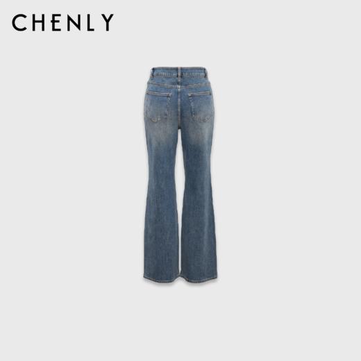 尘衣｜25F/W 高腰复古显瘦显腿长喇叭牛仔裤 商品图4