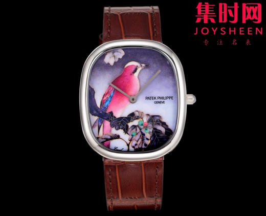 TW百达翡丽PP 珍稀工艺系列 Golden Ellipse系列5738/50J-011无时标刻度登场 男士腕表 商品图1