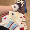【秒杀！5对特惠装更划算】 女夏季薄款纯棉短筒袜 ，少女感爆棚的纯棉短袜！吸汗透气不闷脚，运动风+刺绣萌宠，韩系低帮时尚感拉满💕 商品缩略图3