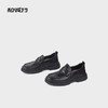 和诚行2025秋季新款真皮百搭休闲男式厚底耐磨商务皮鞋0930256 商品缩略图3