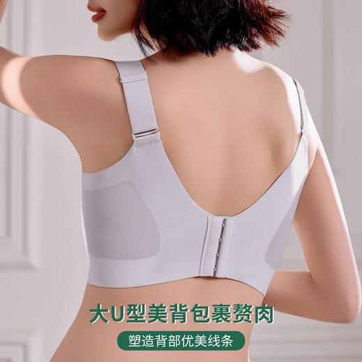 【尚比妮冰感无痕夏季大码女士提拉内衣】超薄冰丝 凉感值≥0.22 冰感黑科技 清凉一夏 商品图2