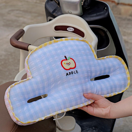 自然醒微笑苹果泡泡纱儿童防撞垫QYL 商品图11