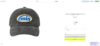 贝壳三 秋冬情侣款灯芯绒软顶棒球帽小众字母刺绣鸭舌帽C091312 商品缩略图5