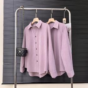 cosAcosB显白特调加厚荃棉灯芯绒休闲长袖衬衫2088