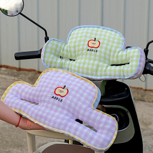 自然醒微笑苹果泡泡纱儿童防撞垫QYL 商品图9