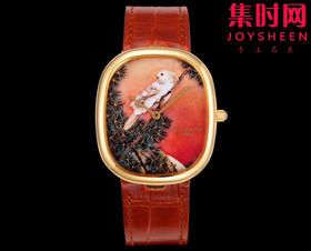 TW百达翡丽PP 珍稀工艺系列 Golden Ellipse系列5738/50J-011无时标刻度登场 男士腕表