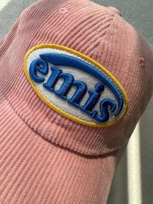 贝壳三 秋冬情侣款灯芯绒软顶棒球帽小众字母刺绣鸭舌帽C091312 商品图13