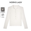 NORNS LADY诺恩【0感系列】2025年 POLO领气质长袖小衫抗菌上衣 H25SK45503【现货】 商品缩略图3