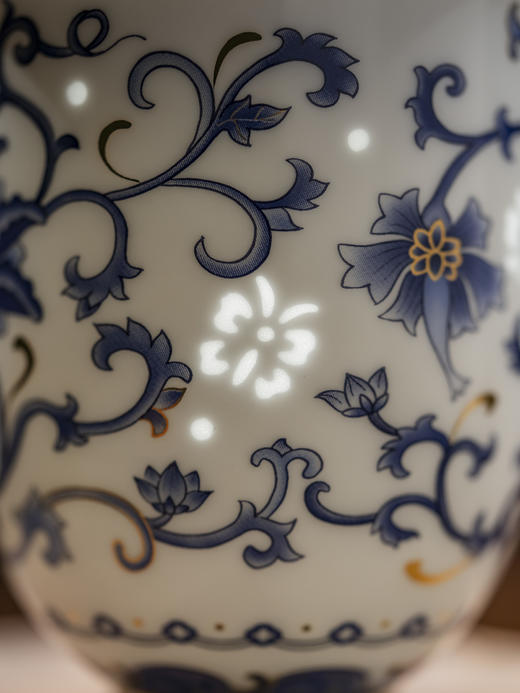 富玉 |  景德镇陶瓷马克杯咖啡杯大容量可爱创意花苞马克杯玲珑女生高颜值伴手礼 商品图4