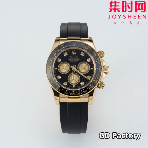 亲民版 劳力士宇宙计型 包边陶瓷圈 新款迪通拿系列 黑盘钻面 男士腕表 商品图0